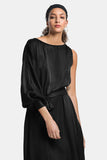 silk one shoulder dress