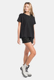organic cotton black tshirt