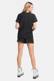organic cotton black tshirt