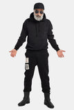 sustainable sweatsuit in black