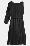 silk one shoulder dress