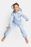 baby blue kids hoodie