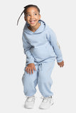 baby blue organic sweatsuit