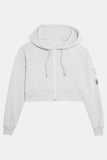organic crop hoodie