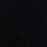 organic cotton black crop sweatshirt